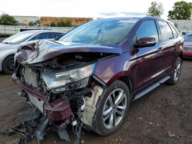 Photo 2 from auction – 2017 FORD EDGE SPORT with VIN 2FMPK4AP3HBB42313