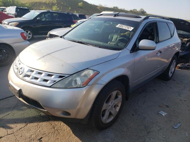 Photo 2 from auction – 2003 NISSAN MURANO SL with VIN JN8AZ08W93W238387