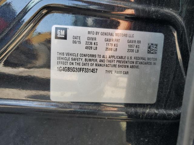 Photo 10 from auction – 2015 BUICK LACROSSE with VIN 1G4GB5G30FF331457