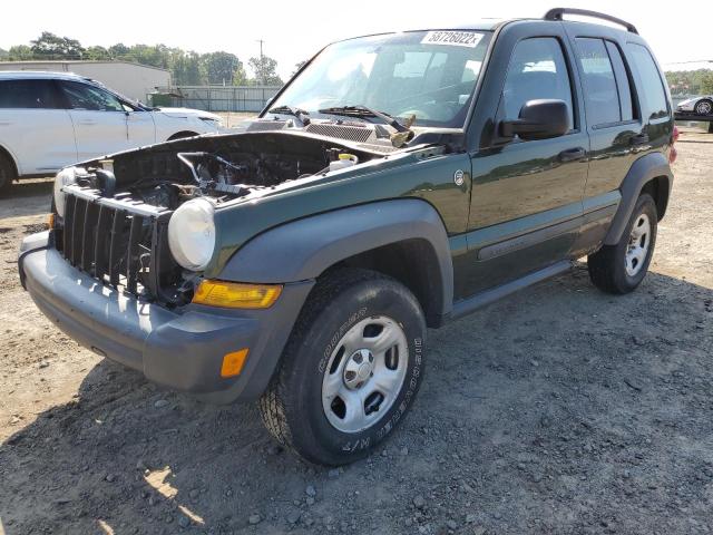Photo 2 from auction – 2007 JEEP LIBERTY SP with VIN 1J4GL48K17W603818
