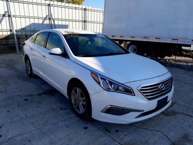 HYUNDAI SONATA SE 2015 with VIN 5NPE24AF9FH061384 - Photo from auction