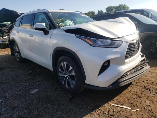 TOYOTA HIGHLANDER 2020 with VIN 5TDHZRBH3LS517181 - Photo from auction