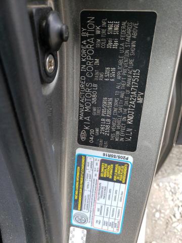 Zdjęcie 10 z aukcji – 2010 KIA SOUL + z VIN KNDJT2A21A7175115