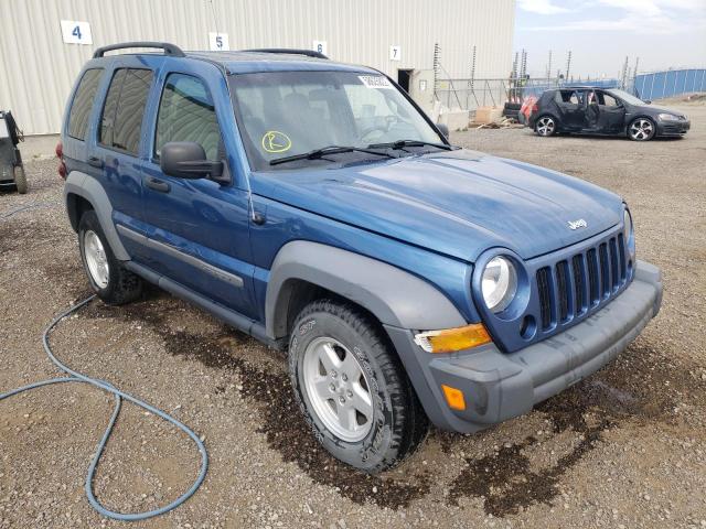 JEEP LIBERTY SP 2005 with VIN 1J4GL48K15W705133 - Photo from auction