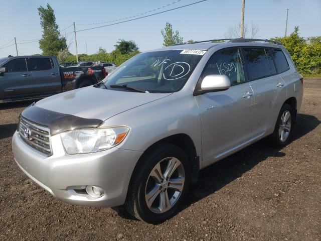 Photo 2 from auction – 2008 TOYOTA HIGHLANDER with VIN JTEES43A482106734