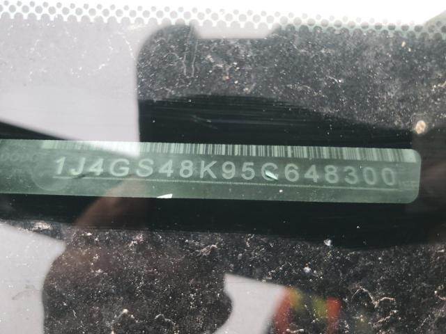 Photo 10 from auction – 2005 JEEP GRAND CHER with VIN 1J4GS48K95C648300