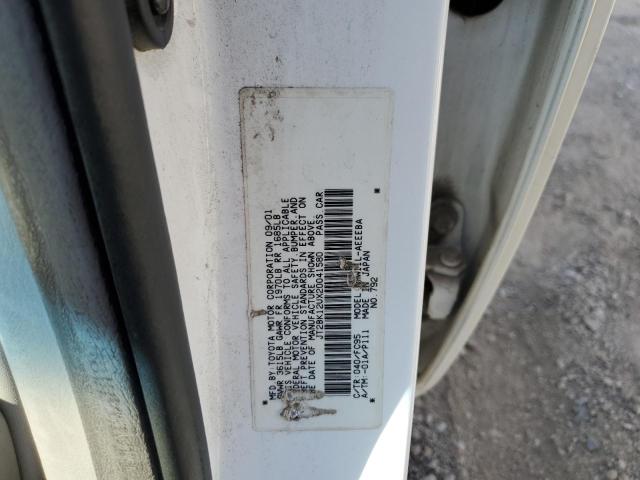 Photo 10 from auction – 2002 TOYOTA PRIUS with VIN JT2BK12UX20041580