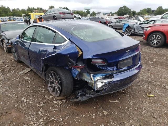 Photo 3 from auction – 2020 TESLA MODEL 3 with VIN 5YJ3E1EAXLF796882