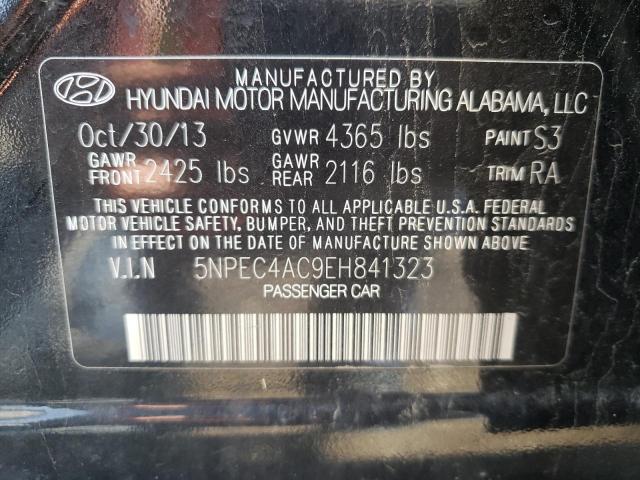 Photo 10 from auction – 2014 HYUNDAI SONATA SE with VIN 5NPEC4AC9EH841323