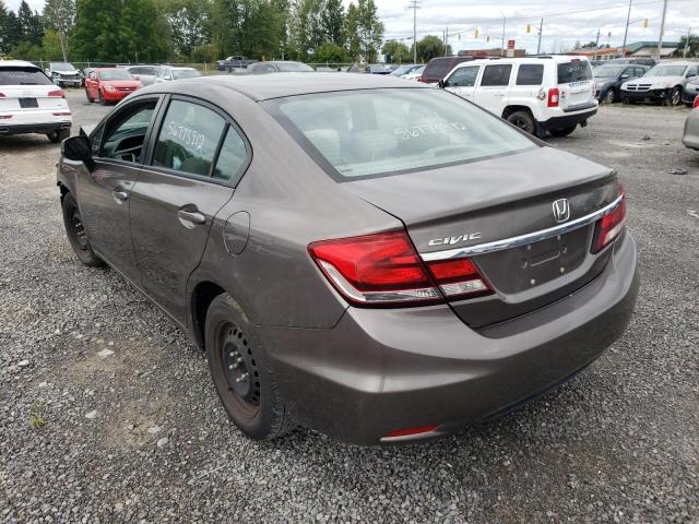 Photo 3 from auction – 2013 HONDA CIVIC LX with VIN 2HGFB2E40DH012812