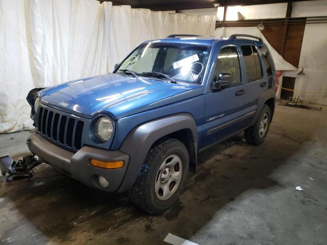 Photo 2 from auction – 2003 JEEP LIBERTY SP with VIN 1J4GL48K13W596430