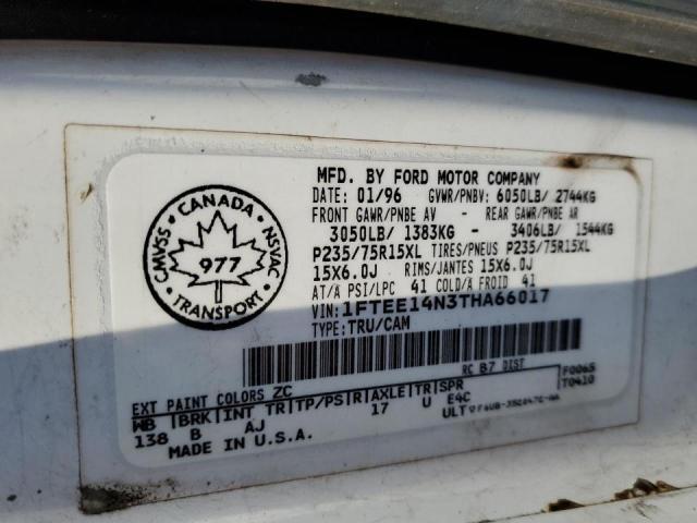 Photo 10 from auction – 1993 FORD ECONLINE with VIN 1FTEE14N3THA66017