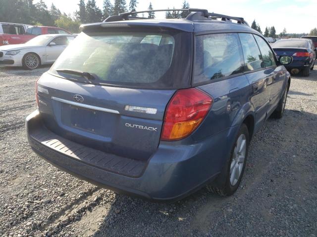 Photo 4 from auction – 2007 SUBARU LEGACY OUT with VIN 4S4BP61C777313642