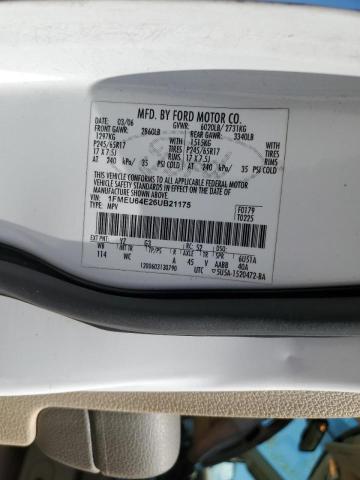 Photo 10 from auction – 2006 FORD EXPLORER E with VIN 1FMEU64E26UB21175