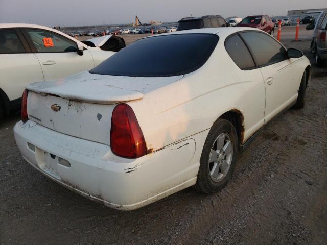 Photo 4 from auction – 2006 CHEVROLET MONTE CARL with VIN 2G1WM15K169223587