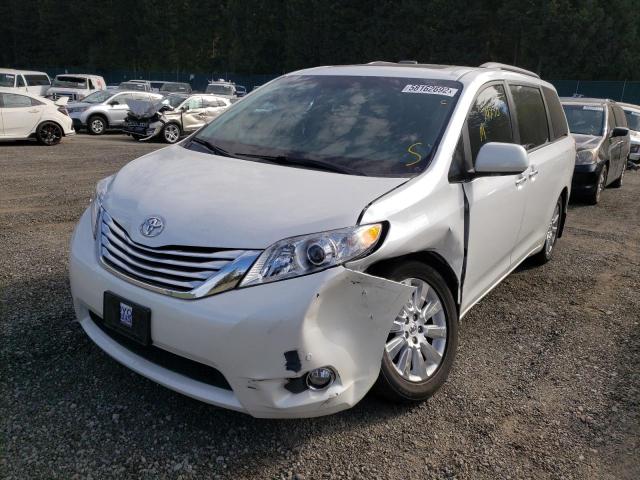 Photo 2 from auction – 2012 TOYOTA SIENNA XLE with VIN 5TDDK3DC4CS041489