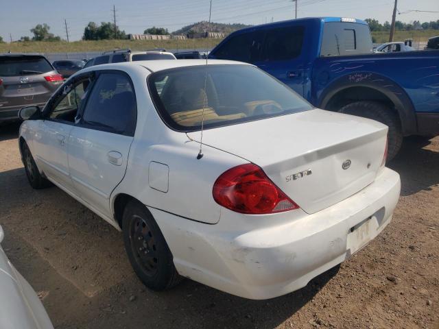 Photo 3 from auction – 2002 KIA SPECTRA BA with VIN KNAFB121725203339