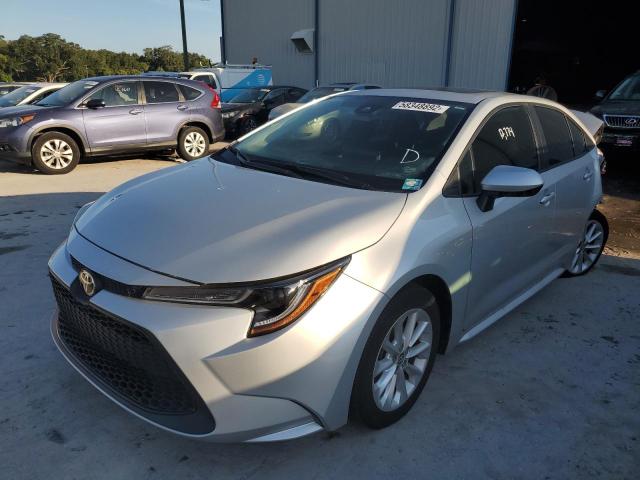 Photo 2 from auction – 2021 TOYOTA COROLLA LE with VIN 5YFHPMAE2MP161591