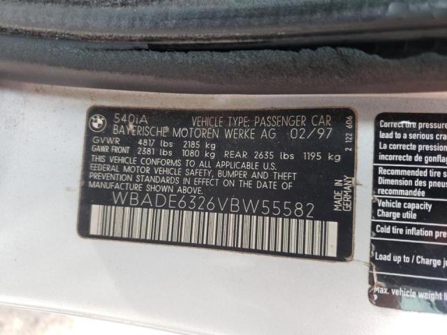 Photo 10 from auction – 1997 BMW 540 I AUTO with VIN WBADE6326VBW55582