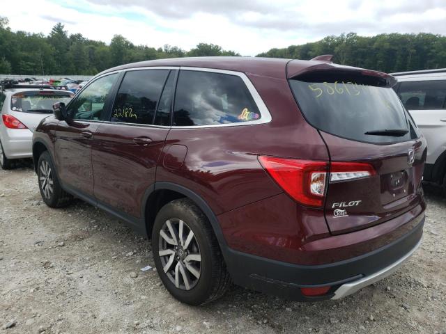 Photo 3 from auction – 2021 HONDA PILOT EXL with VIN 5FNYF6H59MB054764