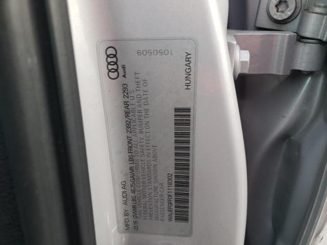 Photo 10 from auction – 2015 AUDI A3 PREMIUM with VIN WAUEFGFF0F1118302