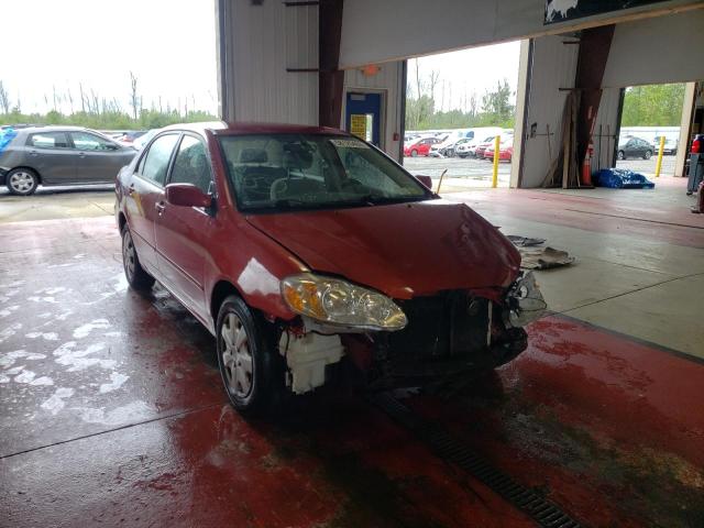 TOYOTA COROLLA CE 2008 with VIN 2T1BR32E18C907821 - Photo from auction