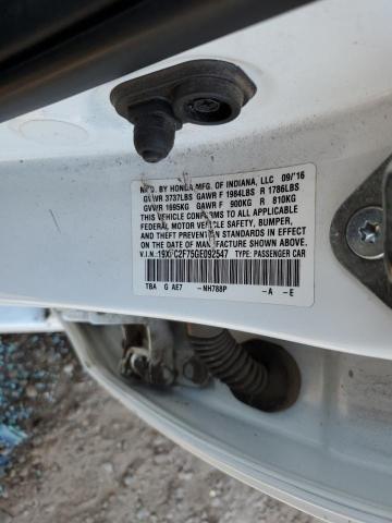 Photo 10 from auction – 2016 HONDA CIVIC EX with VIN 19XFC2F75GE092547