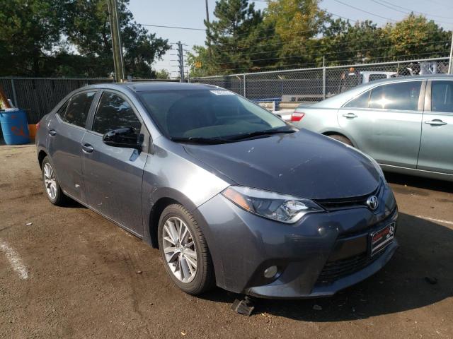 TOYOTA COROLLA L 2015 with VIN 2T1BURHE6FC300609 - Photo from auction