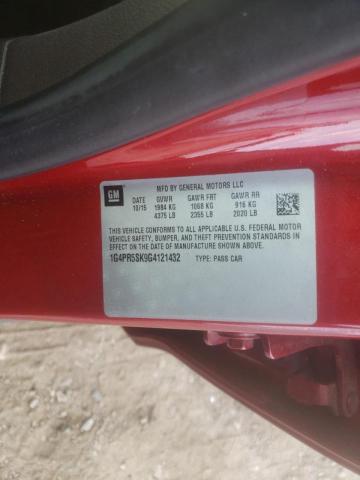 Zdjęcie 10 z aukcji – 2016 BUICK VERANO CON z VIN 1G4PR5SK9G4121432