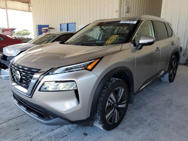 Photo 2 from auction – 2021 NISSAN ROGUE SL with VIN JN8AT3CA1MW027751