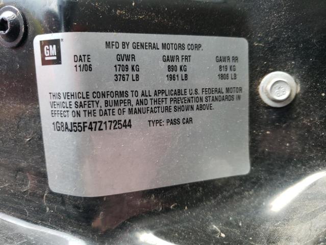 Photo 10 from auction – 2007 SATURN ION LEVEL with VIN 1G8AJ55F47Z172544