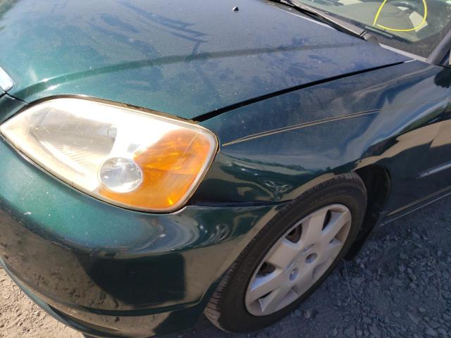 Photo 9 from auction – 2001 HONDA CIVIC EX with VIN 2HGES26771H550150
