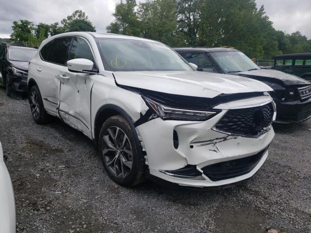 ACURA MDX TECHNO 2022 with VIN 5J8YD9H49NL008642 - Photo from auction
