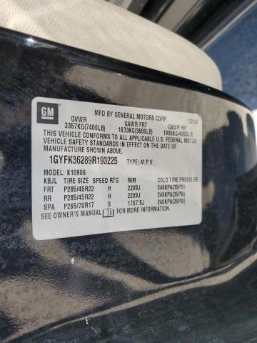 Photo 10 from auction – 2009 CADILLAC ESCALADE E with VIN 1GYFK36289R193225