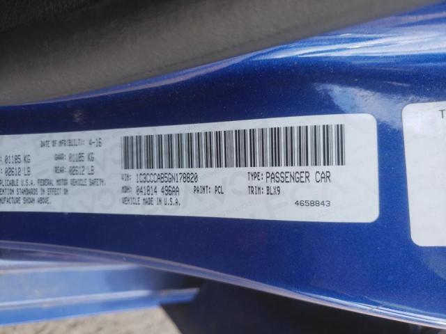 Photo 10 from auction – 2016 CHRYSLER 200 LIMITE with VIN 1C3CCCAB5GN178820