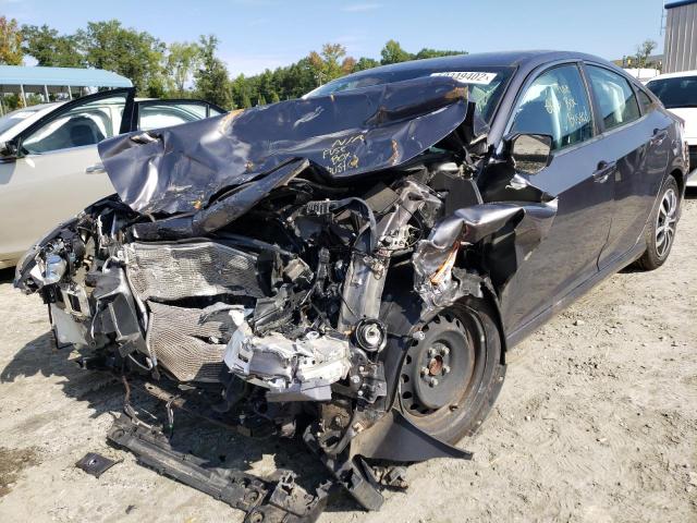 Photo 2 from auction – 2017 HONDA CIVIC LX with VIN 19XFC2F54HE203086