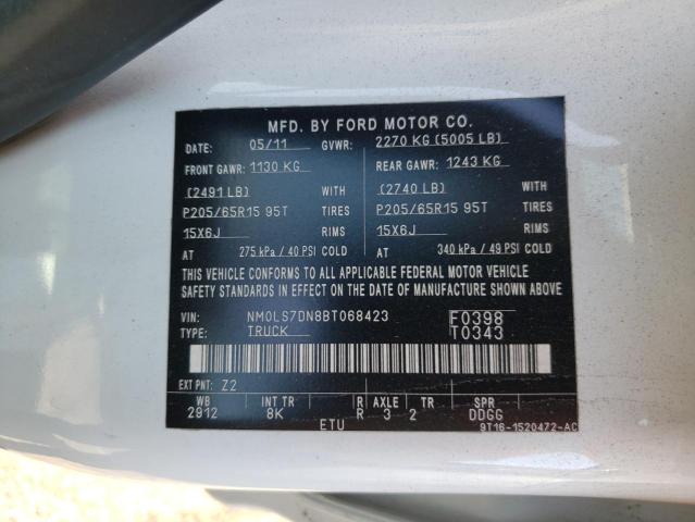 Photo 10 from auction – 2011 FORD TRANSIT CO with VIN NM0LS7DN8BT068423