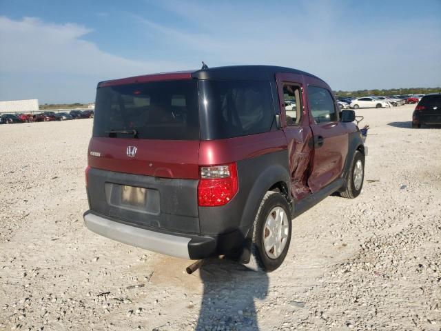 Photo 4 from auction – 2008 HONDA ELEMENT LX with VIN 5J6YH18348L012804