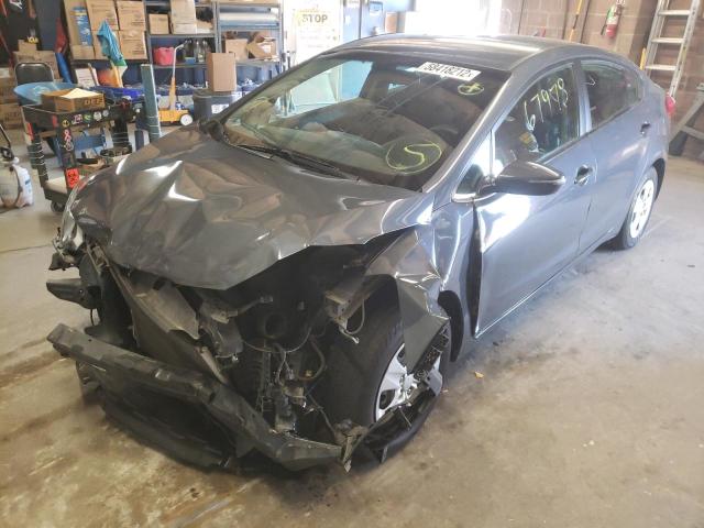 Photo 2 from auction – 2016 KIA FORTE LX with VIN KNAFX4A67G5559295