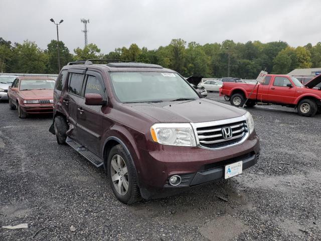 HONDA PILOT TOUR 2014 with VIN 5FNYF4H97EB046073 - Photo from auction