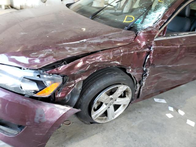 Photo 9 from auction – 2012 VOLKSWAGEN PASSAT SE with VIN 1VWBP7A30CC039337