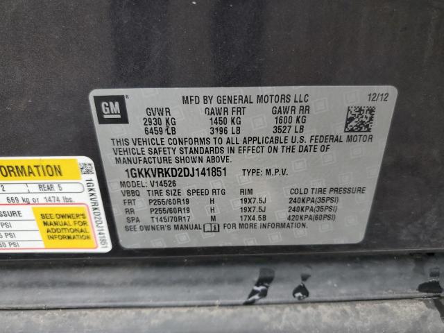 Photo 10 from auction – 2013 GMC ACADIA SLT with VIN 1GKKVRKD2DJ141851