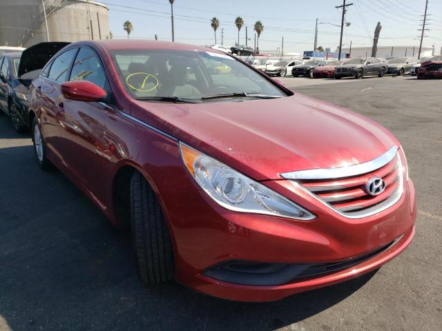 HYUNDAI SONATA GLS 2014 with VIN 5NPEB4AC4EH944023 - Photo from auction