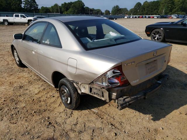 Photo 3 from auction – 2002 HONDA CIVIC LX with VIN 1HGEM22582L061520