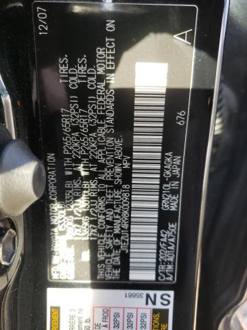 Photo 10 from auction – 2008 TOYOTA 4RUNNER SR with VIN JTEZU14R98K009818