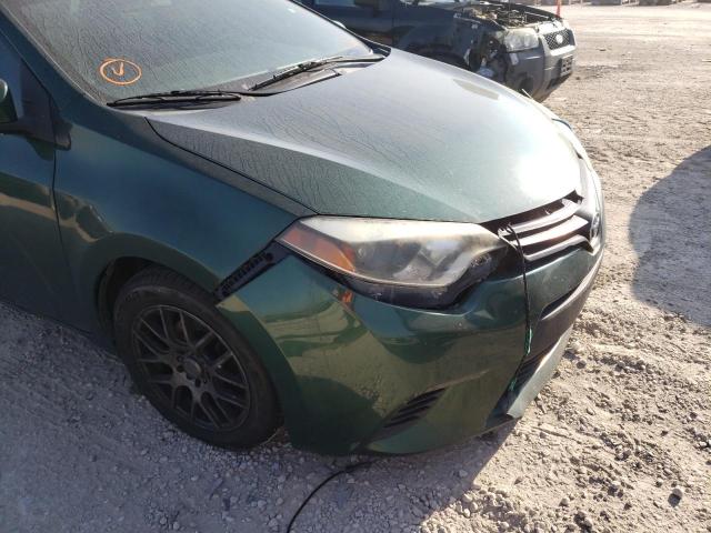 Photo 9 from auction – 2014 TOYOTA COROLLA L with VIN 2T1BURHE1EC126379