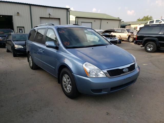 KIA SEDONA LX 2012 with VIN KNDMG4C71C6492214 - Photo from auction