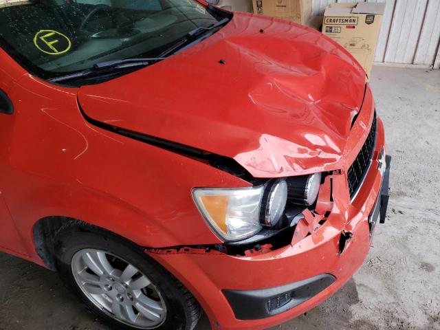 Photo 9 from auction – 2013 CHEVROLET SONIC LT with VIN 1G1JC5SH1D4172105