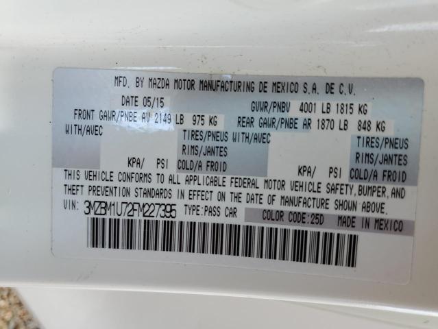 Photo 10 from auction – 2010 MAZDA 3 HATCHBAC with VIN 3MZBM1U72FM227395