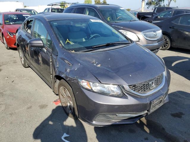 HONDA CIVIC LX 2014 with VIN 19XFB2F56EE026832 - Photo from auction